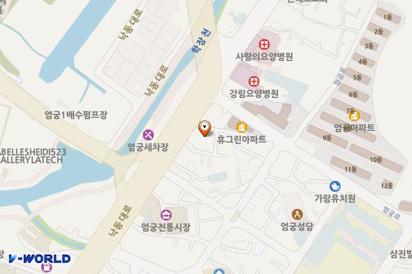 엄궁동우체국 위치 지도 — 부산광역시 사상구 낙동대로 784-4, 엄궁동우체국 (엄궁동)