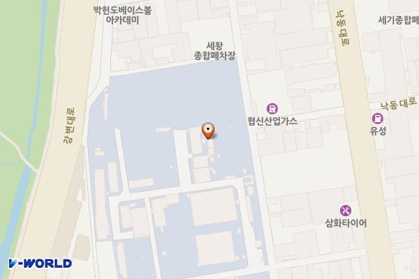 부산환경공단 위생사업소 위치 지도 — 부산광역시 사상구 낙동대로943번길 157, 부산환경공단 위생사업소 (감전동)