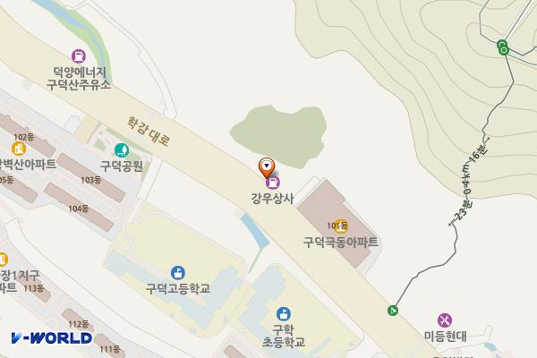 덕양에너지 굿모닝주유소 위치 지도 — 부산광역시 사상구 학감대로 70 (학장동)