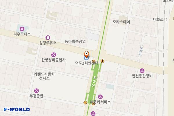 덕포2치안센터 위치 지도 — 부산광역시 사상구 모덕로 84, 덕포2치안센터 (덕포동)