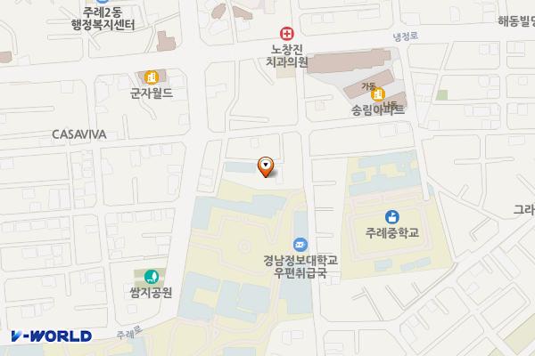 주례2동행정복지센터 위치 지도 — 부산광역시 사상구 가야대로366번길 64-8 (주례동)