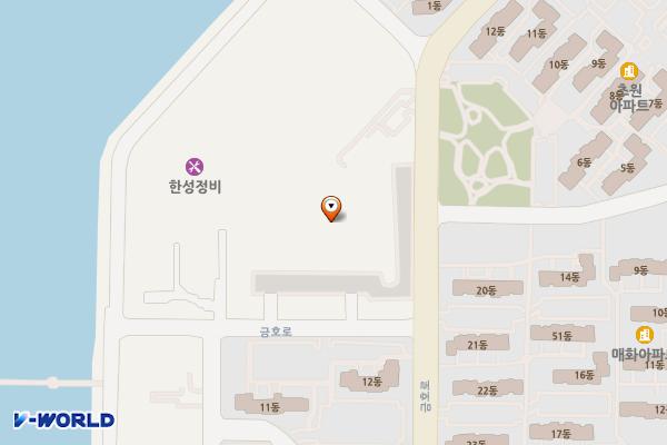 금호동 829-1 위치 지도 — 전남광주통합특별시 광양시 금호동 829-1