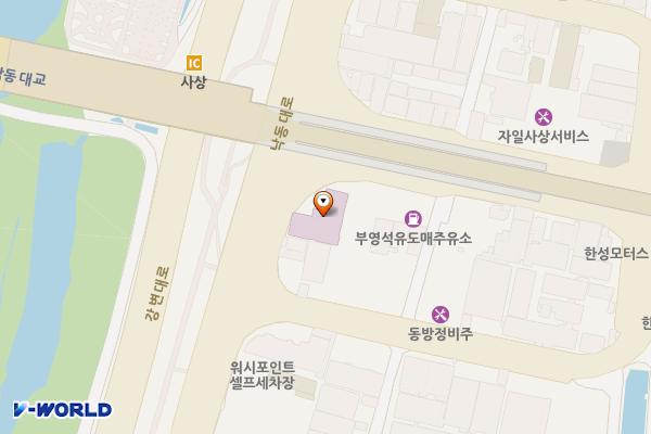 스마트나라요양병원 위치 지도 — 부산광역시 사상구 낙동대로 1026(감전동)