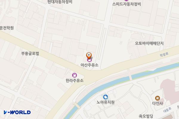 아산주유소(1층) 위치 지도 — 부산광역시 사상구 새벽로 1, 아산주유소 (학장동)