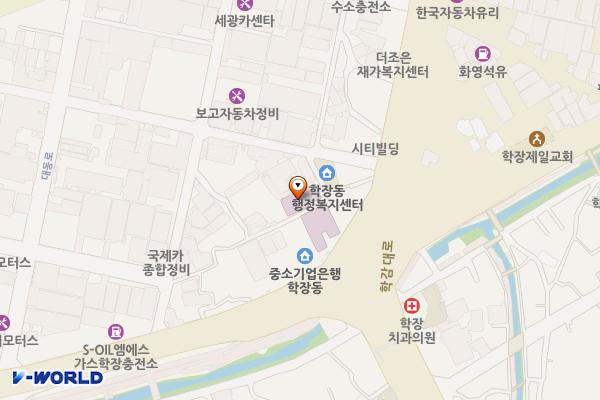 큰솔2병원 별관 위치 지도 — 부산광역시 사상구 학감대로147번길 15-10 (학장동)