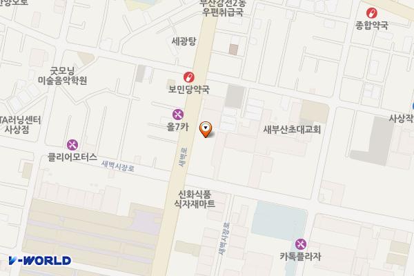 부산은행 감전동지점 위치 지도 — 부산광역시 사상구 새벽로 160, 부산은행감전동지점 (감전동)
