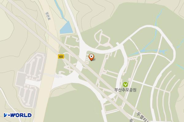 부산추모공원 위치 지도 — 부산광역시 기장군 정관읍 정관로 225, 부산추모공원