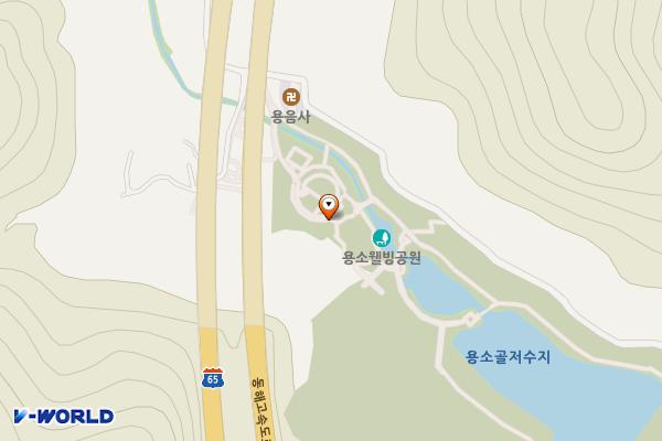 용소웰빙공원(관리사무소옆) 위치 지도 — 부산광역시 기장군 기장읍 서부리 336번지