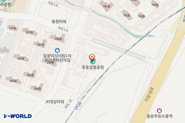 부산환경공단 일광처리장 공원 위치 지도 — 부산광역시 기장군 일광읍 해빛1로 87