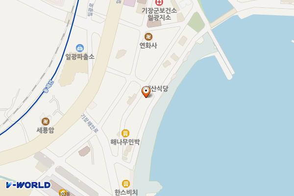 일광해수욕장2(임해봉사실) 위치 지도 — 부산광역시 기장군 일광면 삼성3길 17, 일광해수욕장행정봉사실