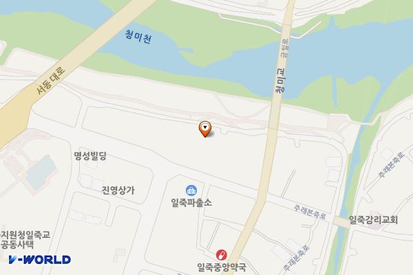 일죽면 위치 지도 — 경기도 안성시 일죽면 송천리 31