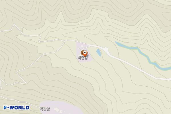 장안사 백련암 위치 지도 — 부산광역시 기장군 장안읍 장안리 산 53번지 1호