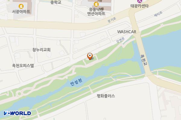 안성천둔치 위치 지도 — 경기도 안성시 옥천동 201
