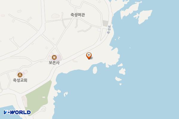 두호해변 위치 지도 — 부산광역시 기장군 기장읍 죽성리 134번지 12호