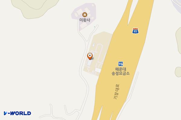 부울고속도로해운대송정영업소 위치 지도 — 부산광역시 기장군 기장읍 기장대로 116-125, 고속도로영업소 1층
