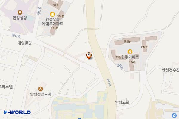 남파로 1구간 위치 지도 — 경기도 안성시 남파로 286