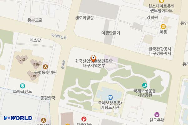 SHL동성빌딩 위치 지도 — 대구광역시 중구 국채보상로 648