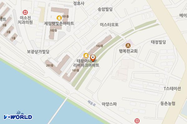 대구선아양공원2 위치 지도 — 대구광역시 동구 해동로 81 (지저동)