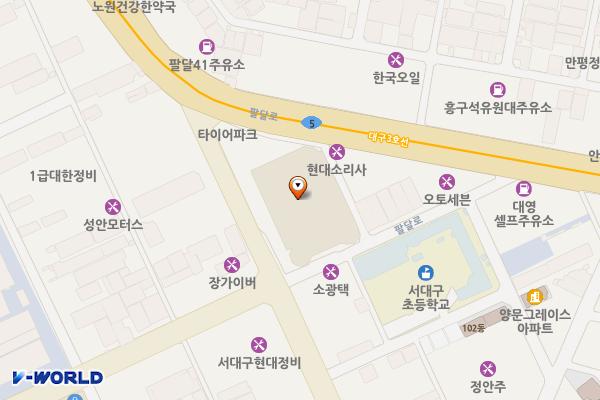 이마트트레이더스 비산점 위치 지도 — 대구광역시 서구 팔달로 54 (비산동)