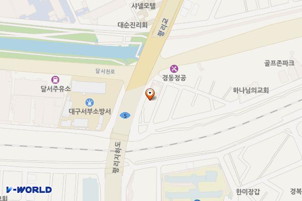 비원노인복지관 위치 지도 — 대구광역시 서구 서대구로 268(비산동)