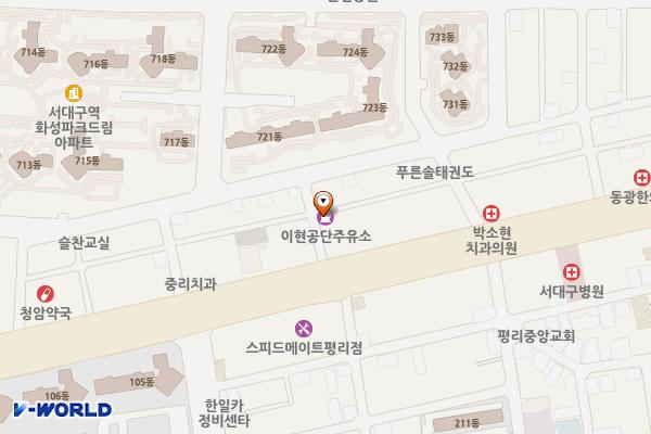 이현공단주유소 위치 지도 — 대구광역시 서구 국채보상로 181 (평리동)