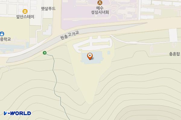 대구광역시립 남부도서관 위치 지도 — 대구광역시 남구 앞산순환로 512, 대구광역시립남부도서관 (대명동)