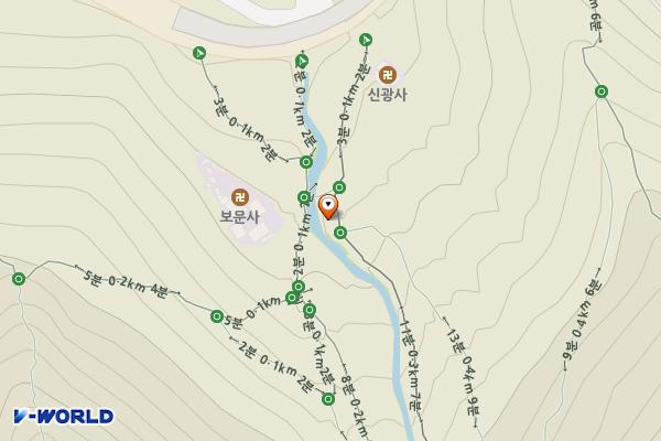 안지랑골관리소뒤 위치 지도 — 대구광역시 남구 앞산순환로 438, 안지랑골초소앞 공중화장실(b동) (대명동)