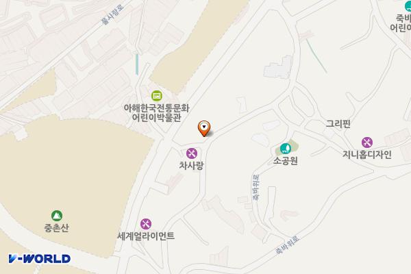 죽바위2-1 위치 지도 — 경기도 과천시 주암동 108-6