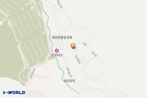 상삼포3 위치 지도 — 경기도 과천시 주암동 422-16