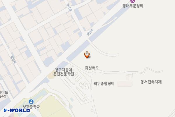 대구개인택시조합충전소 위치 지도 — 대구광역시 북구 검단로 174