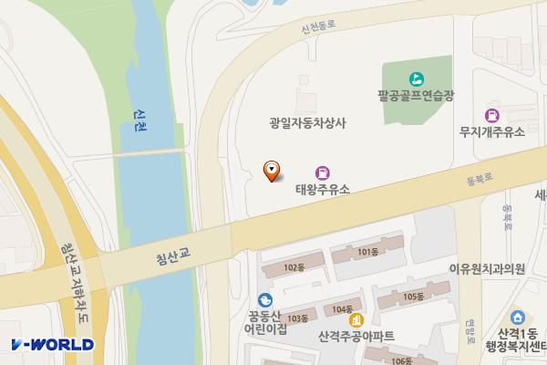 북대구LPG충전소 위치 지도 — 대구광역시 북구 동북로 3
