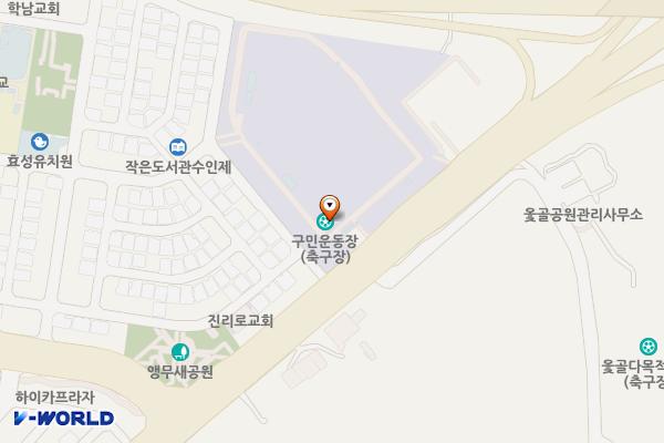 북구 구민운동장 위치 지도 — 대구광역시 북구 구암로 391