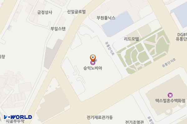 대구종합유통단지 전자관 위치 지도 — 대구광역시 북구 유통단지로 45