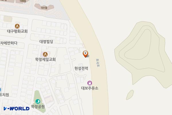 (주)에너지영신 위치 지도 — 대구광역시 북구 호국로 729