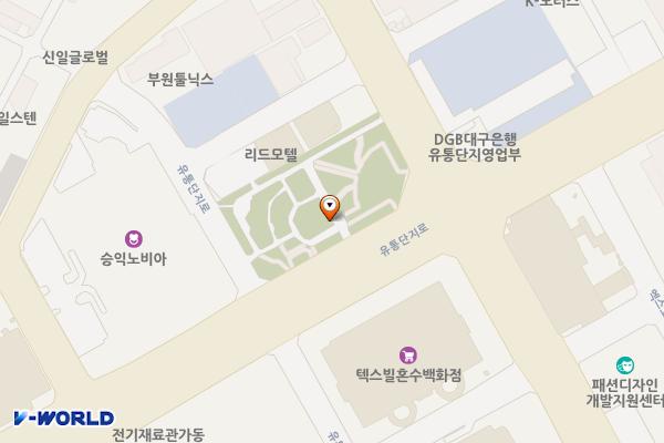유통단지공원 위치 지도 — 대구광역시 북구 유통단지로 61