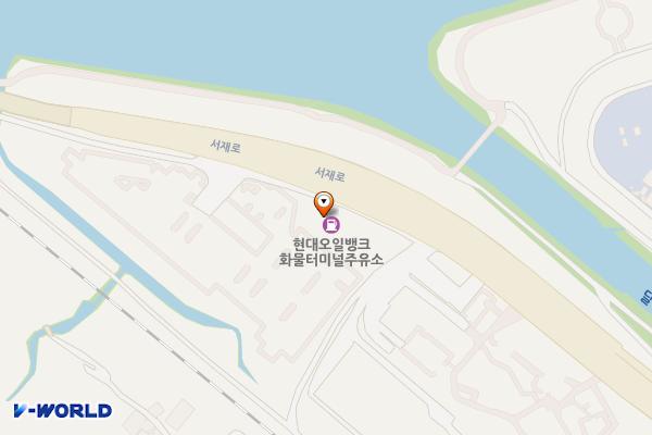대성산업㈜대성화물터미널2주유소 위치 지도 — 대구광역시 북구 서재로 540