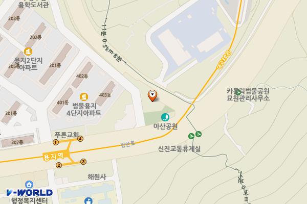범물노인복지관 위치 지도 — 대구광역시 수성구 범안로 99 (범물동)