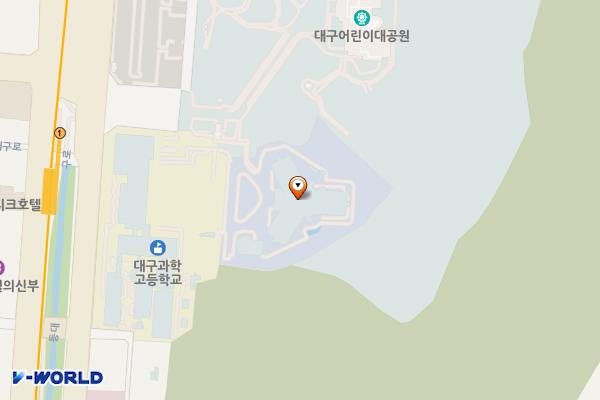 대구창의융합교육원 위치 지도 — 대구광역시 수성구 동대구로 172, 과학교육원 (황금동)