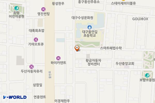 꿈꾸는예술터(두산동) 위치 지도 — 대구광역시 수성구 들안로20길 2