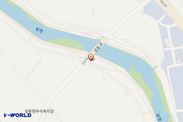 남천 공중화장실 위치 지도 — 대구광역시 수성구 성동로16길 136