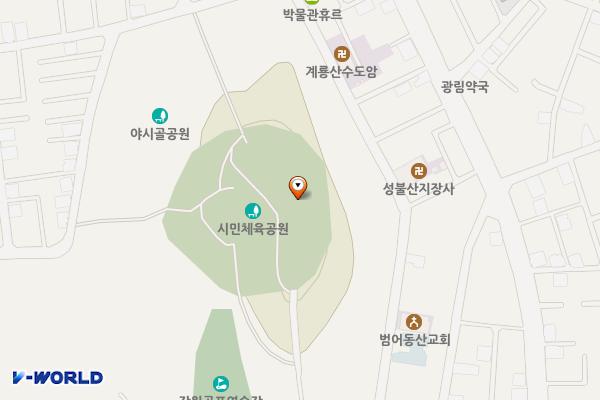 야시골공원 위치 지도 — 대구광역시 수성구 국채보상로186길 88