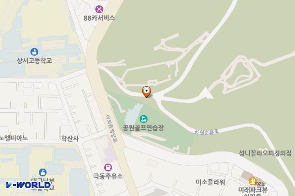 체육공원화장실 위치 지도 — 대구광역시 달서구 공원순환로 118