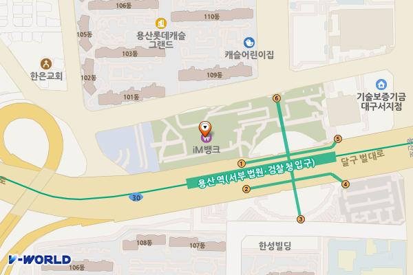 성서홈플러스공원 위치 지도 — 대구광역시 달서구 달구벌대로 1467