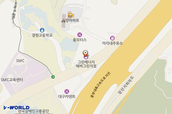 에버그린주유소 위치 지도 — 대구광역시 달서구 새방로 87