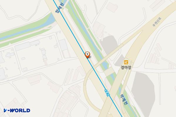 광창교 앞(삼부골) 위치 지도 — 경기도 과천시 과천동 245-3