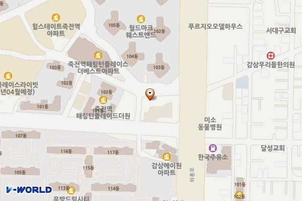 대구개인택시운송사업조합2충전소 위치 지도 — 대구광역시 달서구 와룡로 159