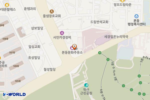 본동문화주유소 위치 지도 — 대구광역시 달서구 와룡로 6