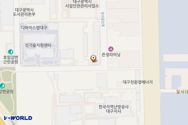 대구광역시 도시관리본부 위치 지도 — 대구광역시 달서구 성서공단로 58