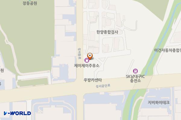 에스에스에너지 위치 지도 — 대구광역시 달서구 성서동로 184