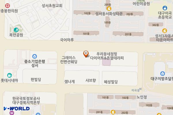 SK에너지(주) 신세계주유소 위치 지도 — 대구광역시 달서구 이곡공원로 28